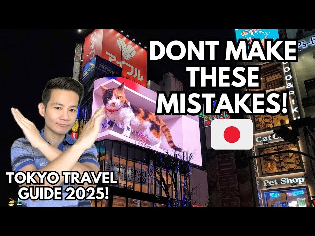 Travel vlog - Tips for FIRST TIME visitors in Tokyo Japan (2025) #tokyotravelguide #japantraveltips