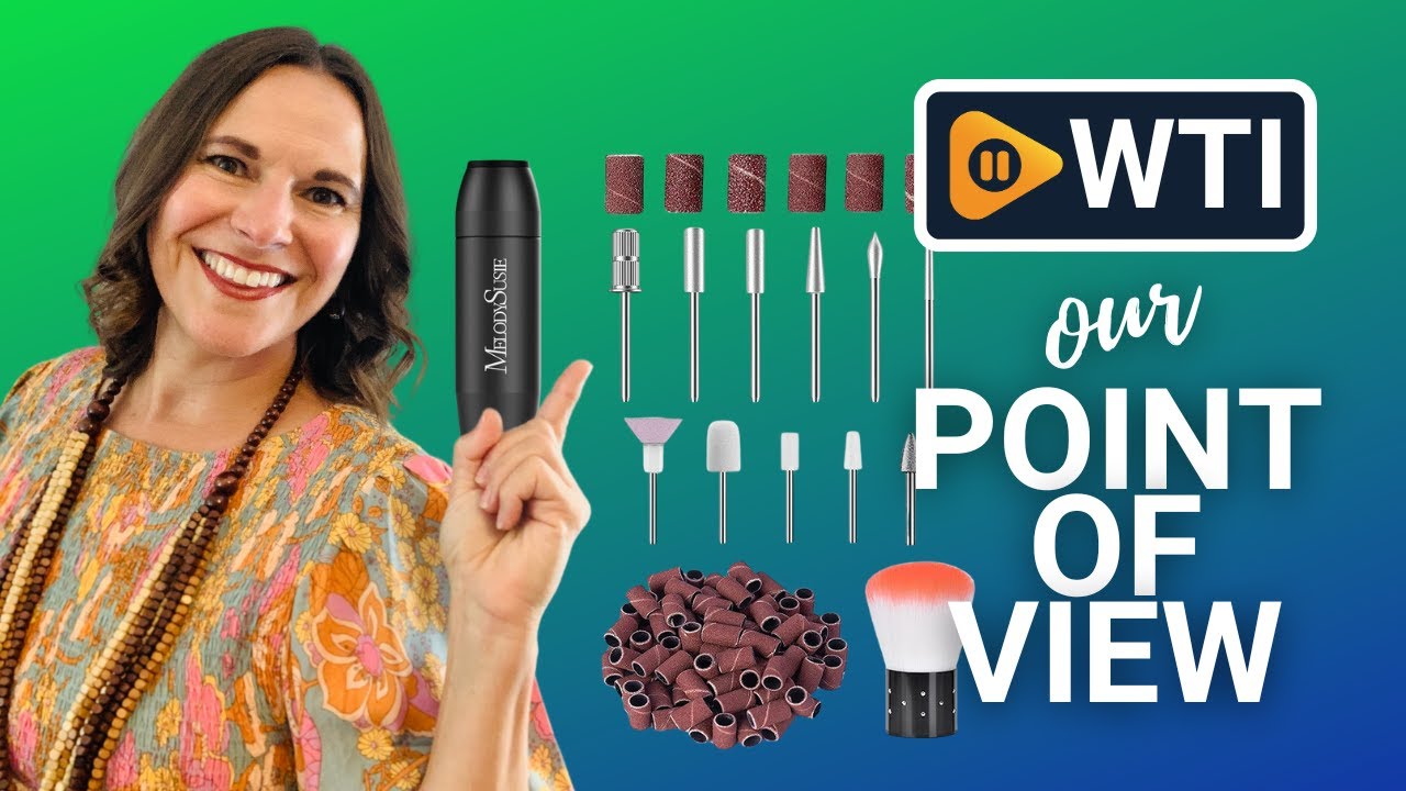 MelodySusie Electric Nail Drill Machine | Our Point Of View - YouTube