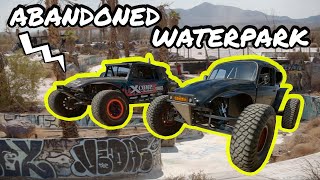 We Brought the Bugs to an Abandoned Waterpark?? w/ Blake Wilkey, Tanner Fox, and Gravel Kings