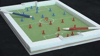 りんぺい先生の作って遊んでサイエンス 「スティック・サッカー」