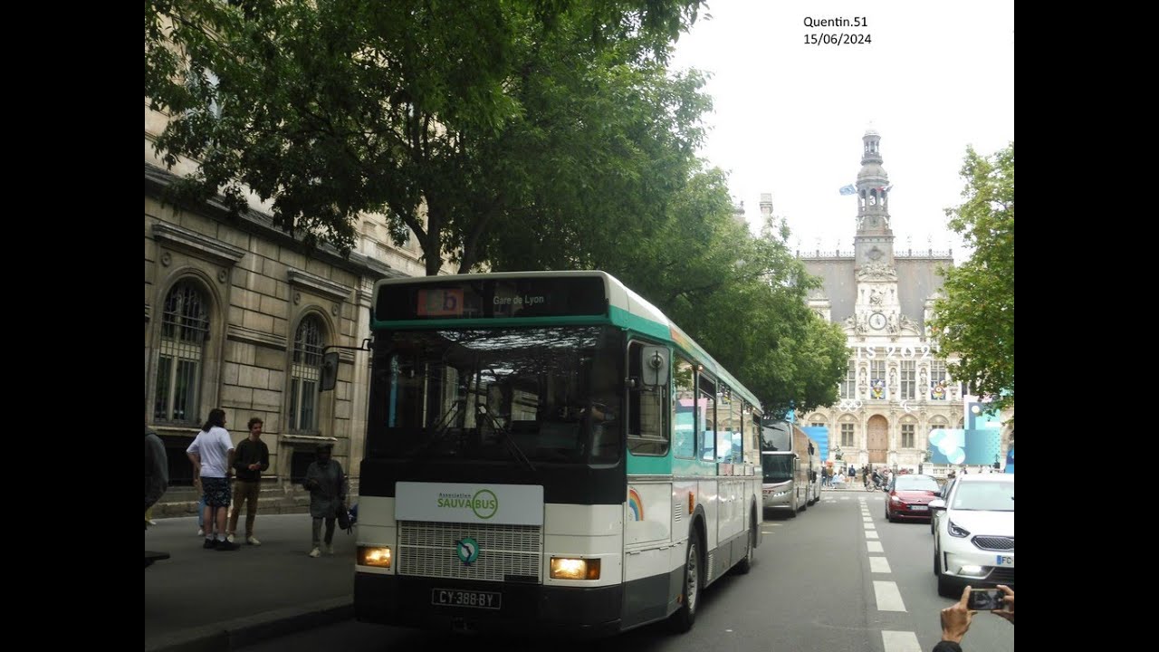 Sauvabus Sortie SC10RA Ligne Balabus (La Défense - Gare de Lyon)