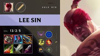 Lee Sin Mid vs Syndra - EUW Master Patch 26.14