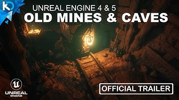 Old Mines & Caves - Unreal Engine 4 #GameDev #UE5