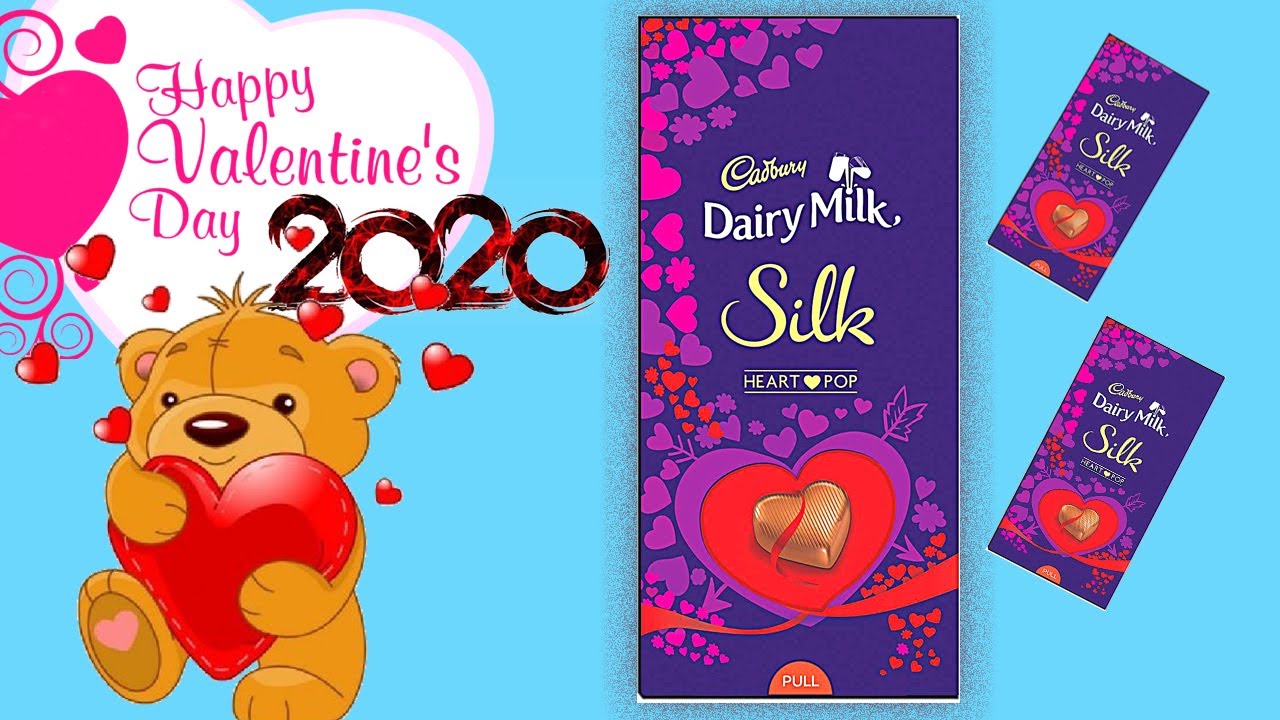 Cadbury Valentine’s Day Special Dairy Milk Silk Heart PoP YouTube