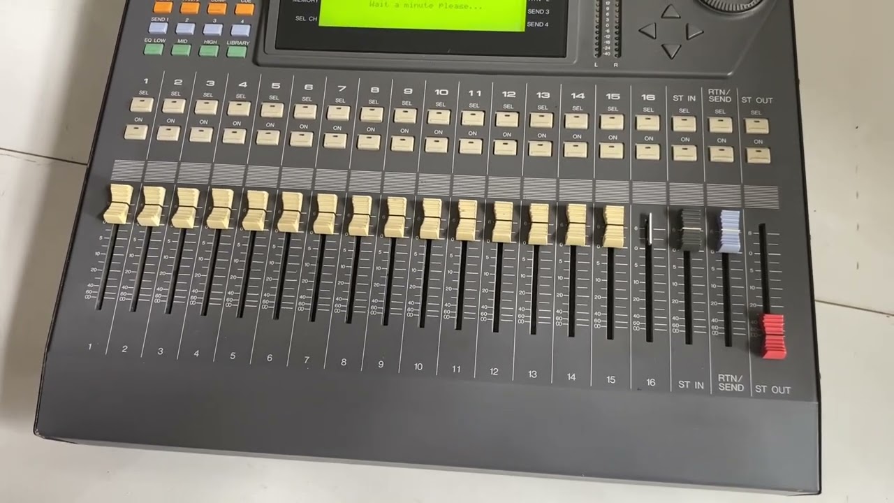 FADER TEST PROMIX 01 YAMAHA - YouTube