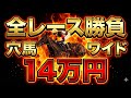 【全レース勝負】ワイド穴馬3頭ボックスで14万円勝負した結末…【競馬馬券勝負】