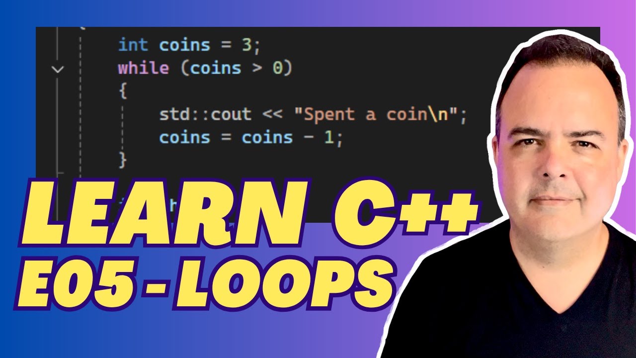 How to Program in C++ - Loops | E05 - YouTube