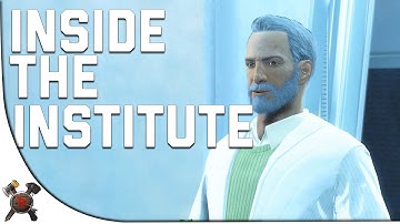 Fallout 4 Gameplay Walkthrough - Part 14: INSIDE THE INSTITUTE! (w/ Giveaway)