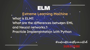 What is Extreme Learning Machine| ELM| Differnce between NN and ELM| Pros and Cons