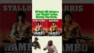 50 Cent will release a new "Rambo" series. Starring Tiny Harris. #50cent #tinyharris #funny #rambo
