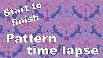 Surface Pattern Design Time Lapse