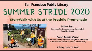 Nature Boost: StoryWalk along the Presidio Promenade