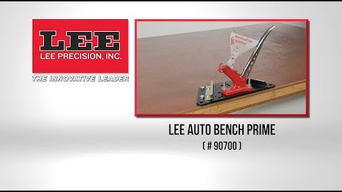 90700 Lee Auto Bench Prime