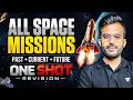 ALL Space Missions in One Video (1-Year Current + Static) UPSC Prelims 2026 Science &amp; Tech Revision