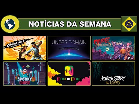 Notícias Semanais • 5ª Semana Outubro 2020 •  Jogo de Cobra Kai está Disponível para Consoles!