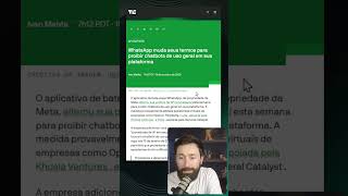 WhatsApp Business vai proibir chatbots de IA? Entenda a nova regra!