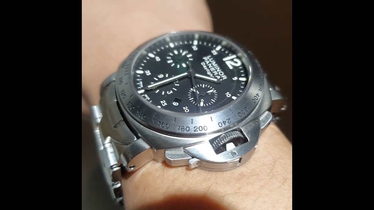 panerai daylight automatic chronograph pam00236 on my wrist