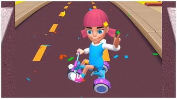 Paper Boy Race 🛵💯 All Levels Gameplay Walkthrough New Android, ios game