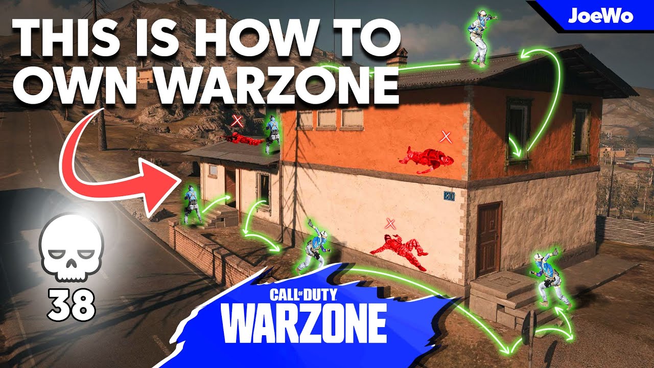 JoeWo - Warzone Solo Ninja Movements Highlights (Montage)