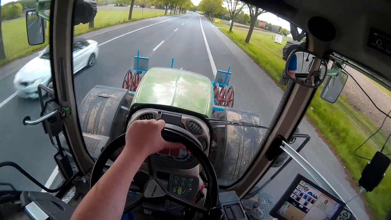 Cab-View Kreiseln mit Fendt 828 Vario + Lemken Zirkon 12