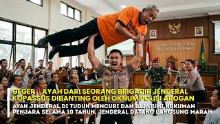 GEGER‼️AYAH DARI SEORANG JENDERAL KOPASSUS DITUDUH MALING DAN DIBANTING OLEH OKNUM POLISI AROGAN!