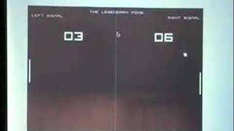 Max/msp flash voice controller pong game presentation