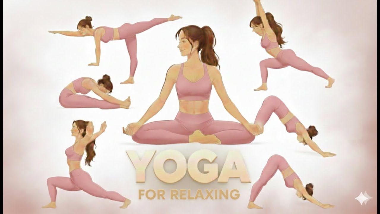 Yoga for Relaxation 🌿 Deep Relaxing Yoga for Stress Relief, Anxiety & Calm Mind