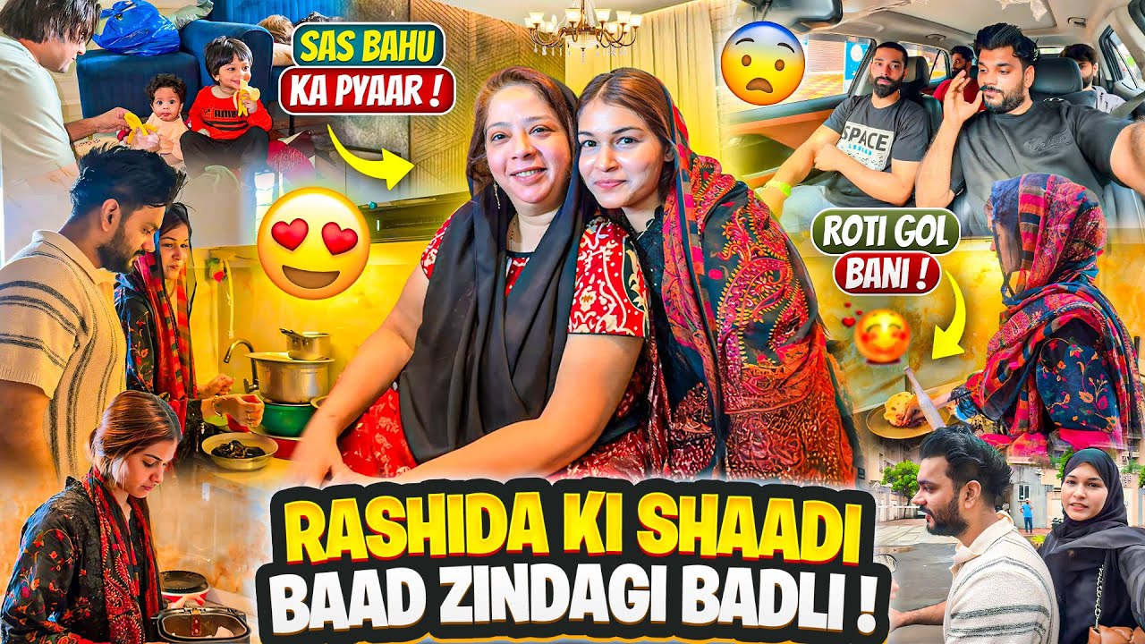 Rashida Ki Shaadi Baad Zindagi Badli 😨| Rashida Ne Banai Pulao😍 | Fokats | Abresh & Zeeshan