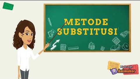 Sistem Persamaan Linear Tiga Variabel (Metode Substitusi)