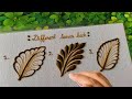 3 Easy Leaf Mehndi Designs 🌿 | Simple &amp; Beautiful Henna Hacks for Beginners | Step-by-Step Tutoria