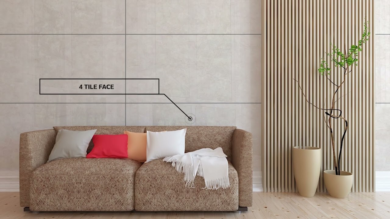 Heston Cream Glazed Polished Porcelain Tile 600 x 1200mm | Italtile