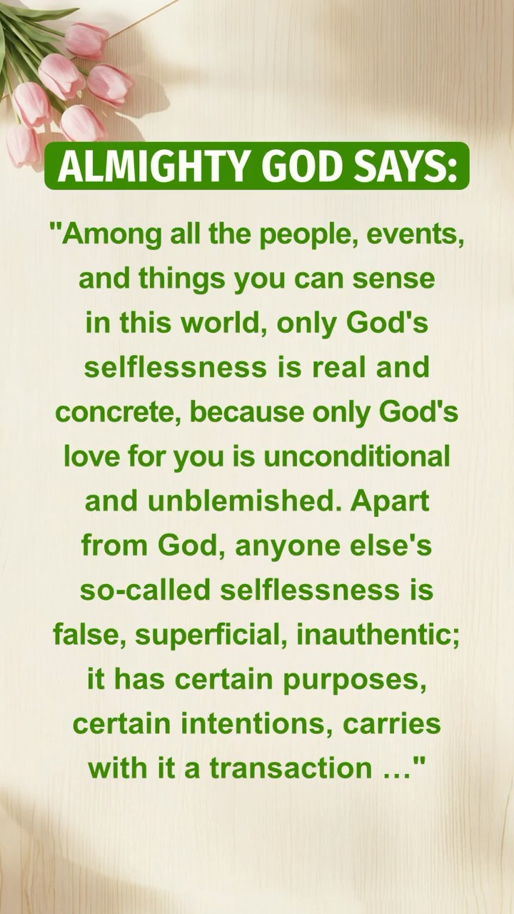 Words Straight From God