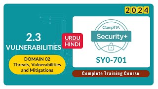 Vulnerabilities - CompTIA Security+ SY0-701 - 2.3