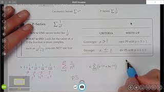 Math 251 Section 9.3B (P-Series)
