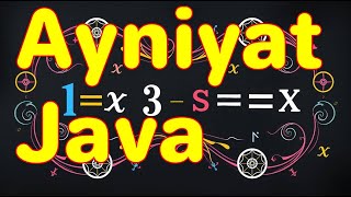 Ayniyat. Java. Robocontest 0216. 216-masala