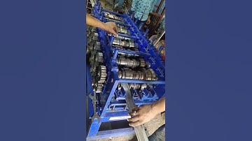 P.O.P channel patti machine and manufacturing patti