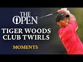 Tiger twirls  open moments