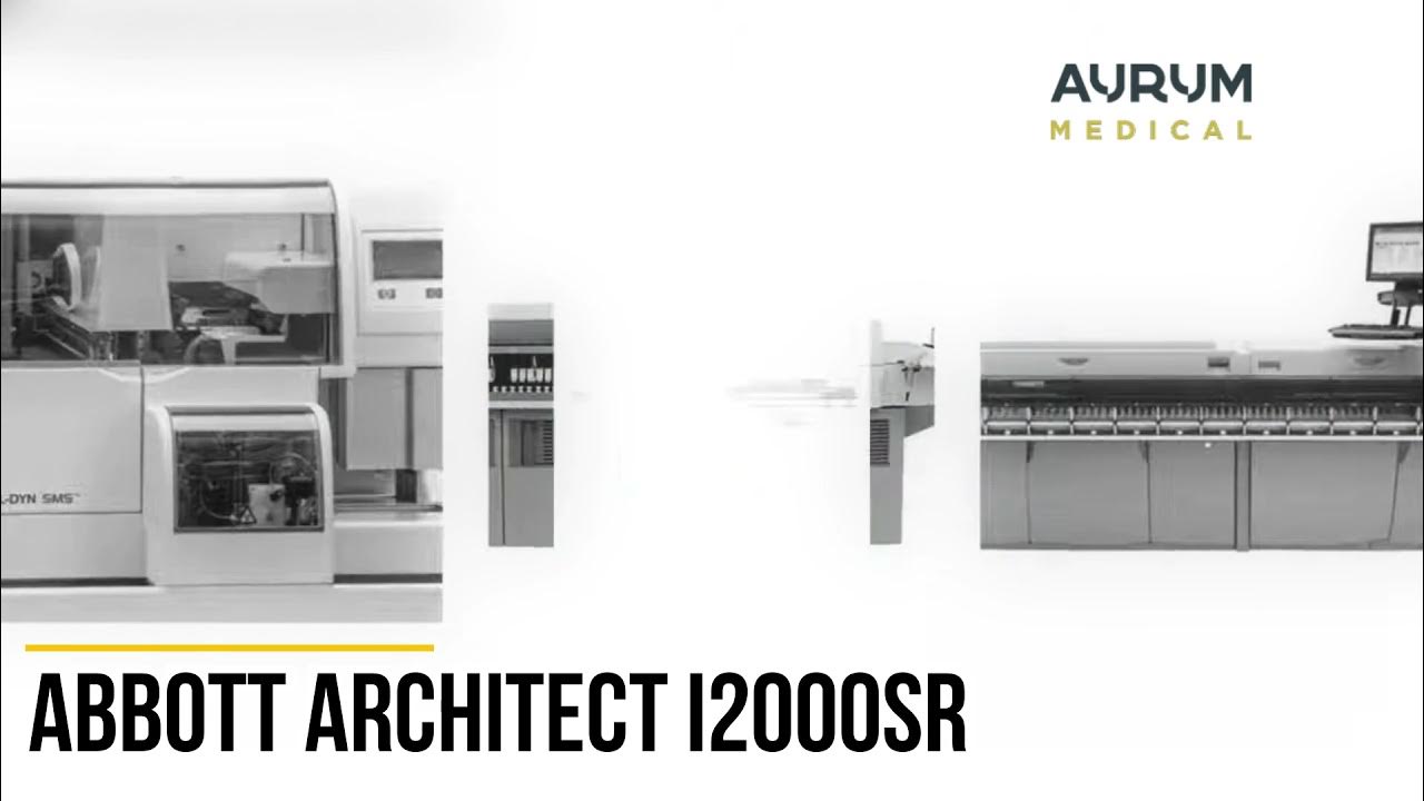 Иммунохимический анализатор ABBOTT Architect i2000SR YouTube