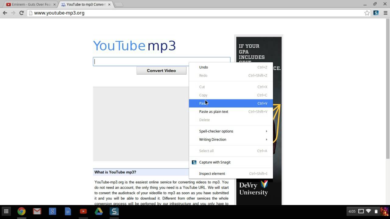 free music download chromebook