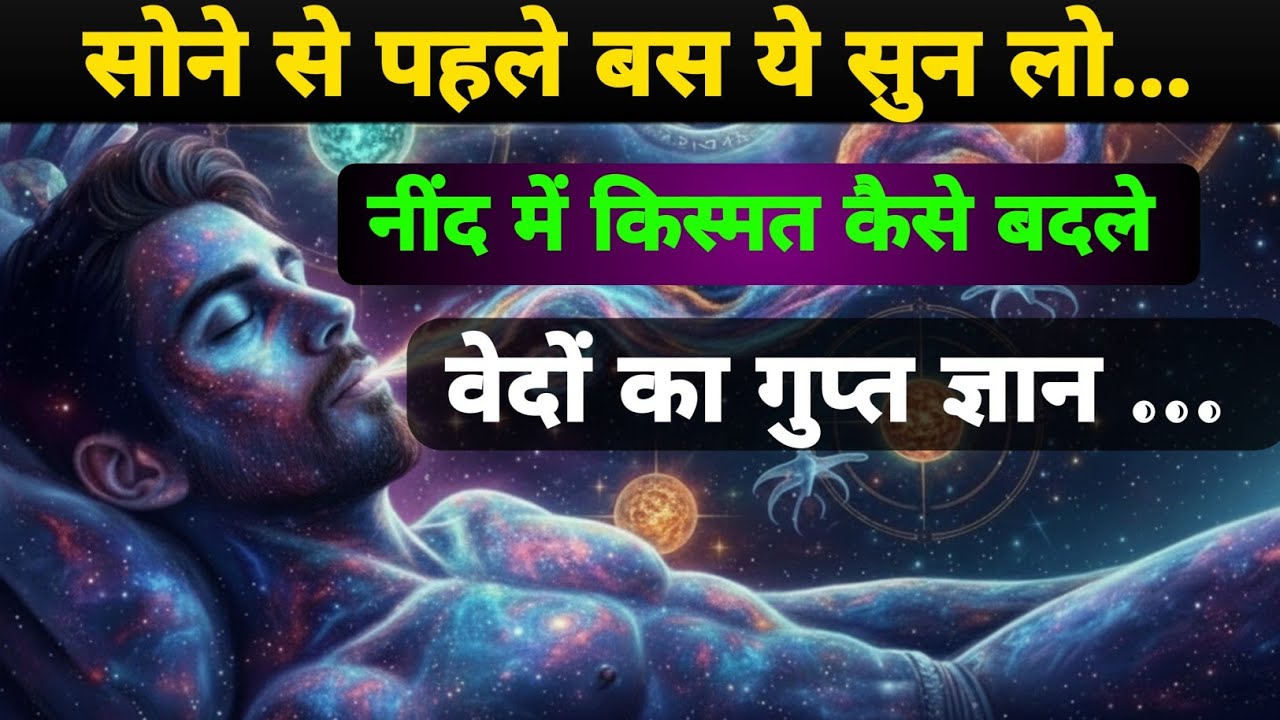 वेदों का गुप्त ज्ञान: नींद में ही किस्मत कैसे बदलें? (Subconscious Mind Activation)