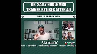 Michigan State Football Trainer Dr. Sally Nogle Retires After 40 Years | Otis Wiley On Her Impact