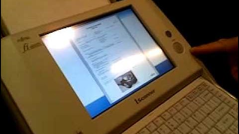 Demo of the Fujitsu fi-6010N iScanner