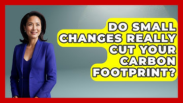 Do Small Changes Really Cut Your Carbon Footprint? - Explaining Ecology