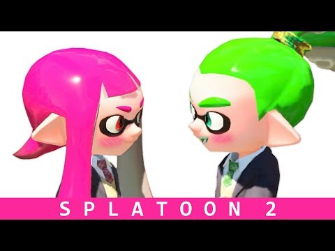 Splatoon Animation Do You Like Cute Classmate Girl Part 1 Eng Sub Youtube