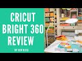 Cricut Bright 360 Review - Crafting With and Without the light!