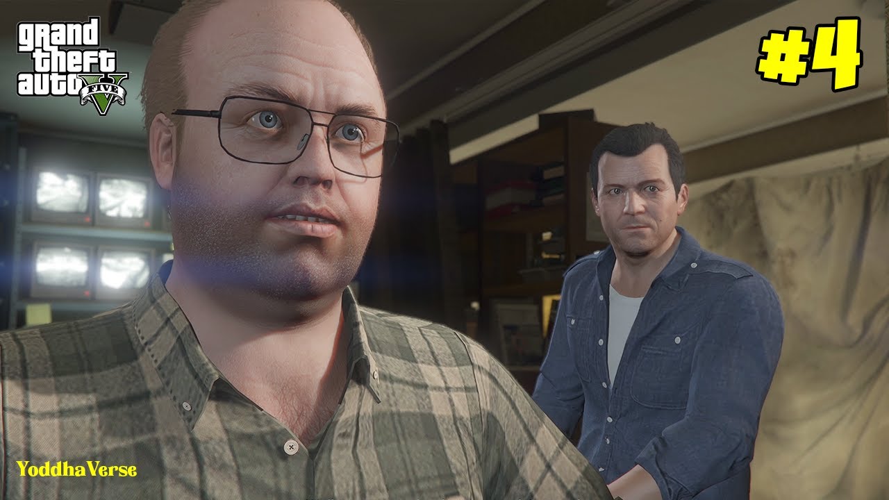 The Real Mastermind of GTA 5 – Michael Meets Lester | Hindi Gameplay Ep #4 | YoddhaVerse
