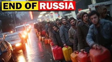 Wachtrijen bij Moskou – Rusland op rand van chaos nu benzinecrisis de straten bereikt