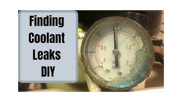 DIY Coolant  Pressure Tester