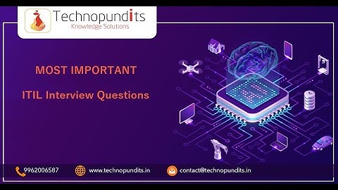 ITIL Interview Questions