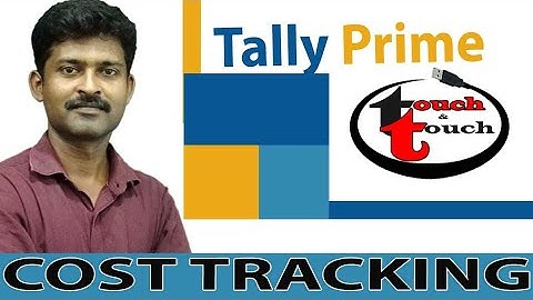 Cost Tracking - Tally prime